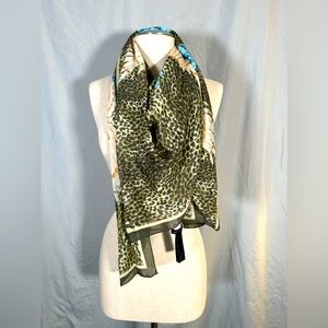 All saints bird pattern scarf